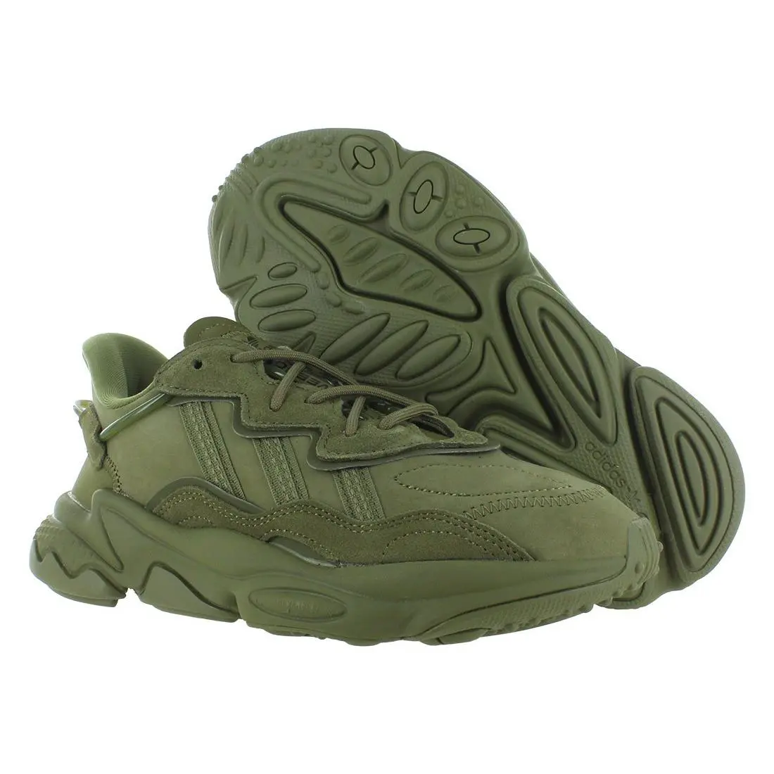Adidas Ozweego Womens Shoes Size 6.5 Color: Focus Olive/focus Olive/focus Olive