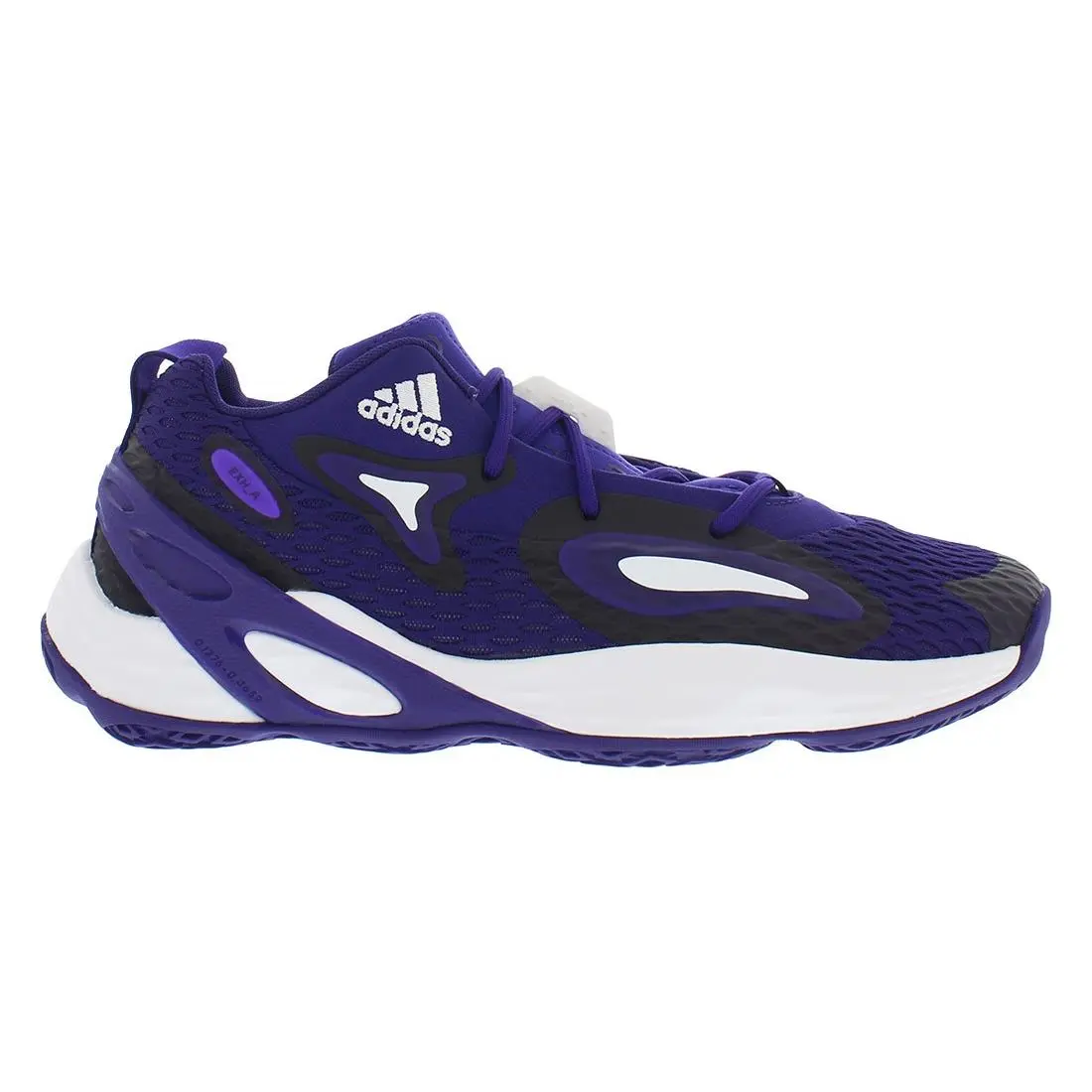 Adidas Sm Exhibit A Unisex Shoes Size 11.5 Color: Purple/black - Purple/Black, Main: Purple