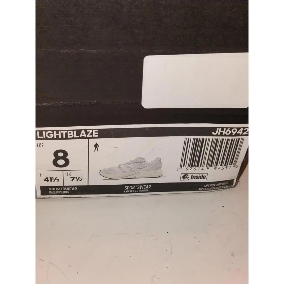 Adidas shoes - Lightblaze - Lightblaze - JH6942 - White (UPC: 197614945510) 3