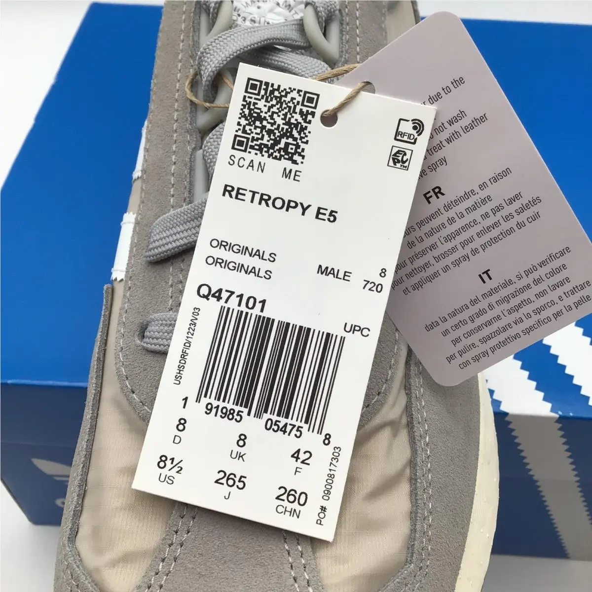 Adidas shoes - RETROPY E5 - RETROPY - Gray 4
