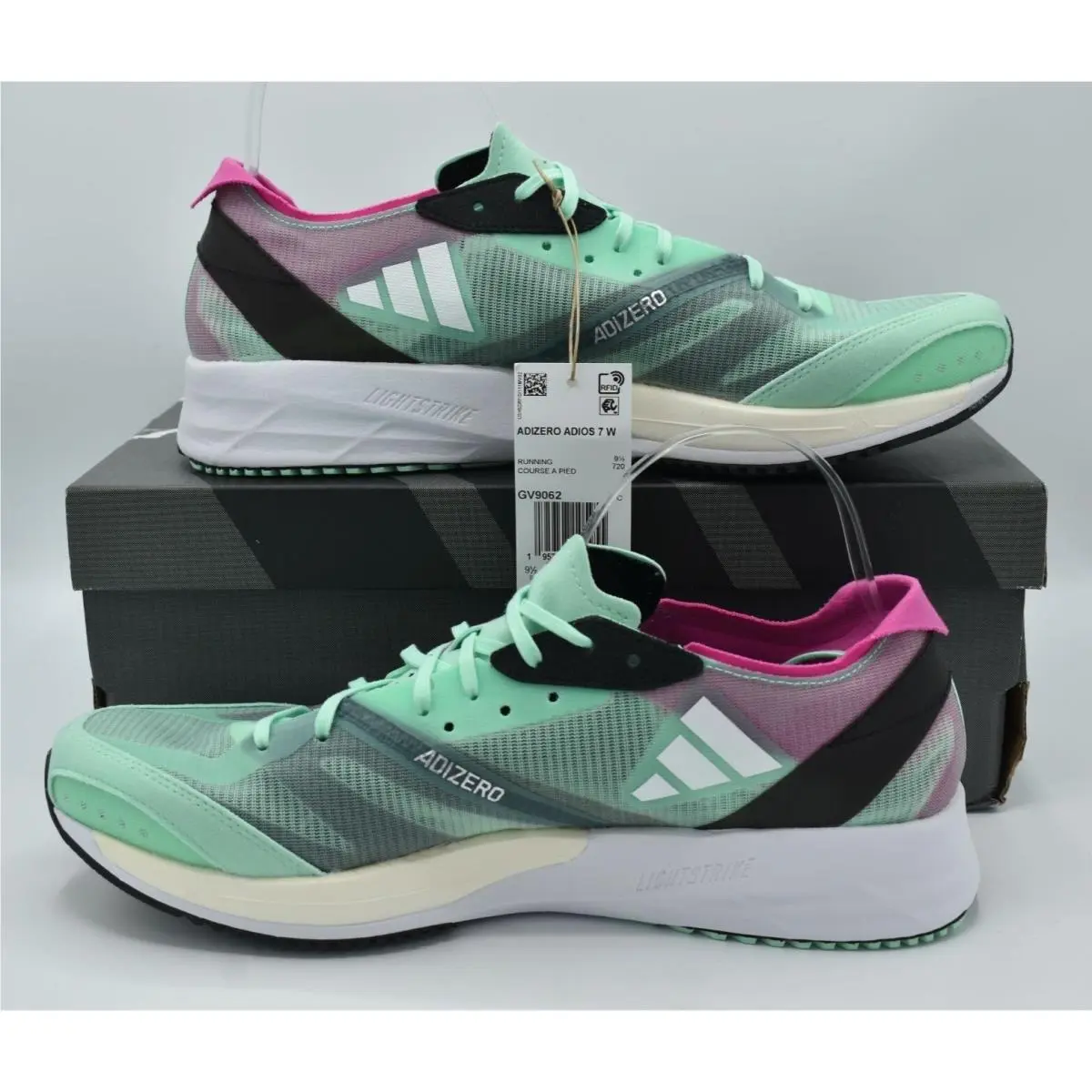 Adidas shoes - adidas adizero Adios - adizero Adios - GV9062 - Green (UPC: 195747105955) 2