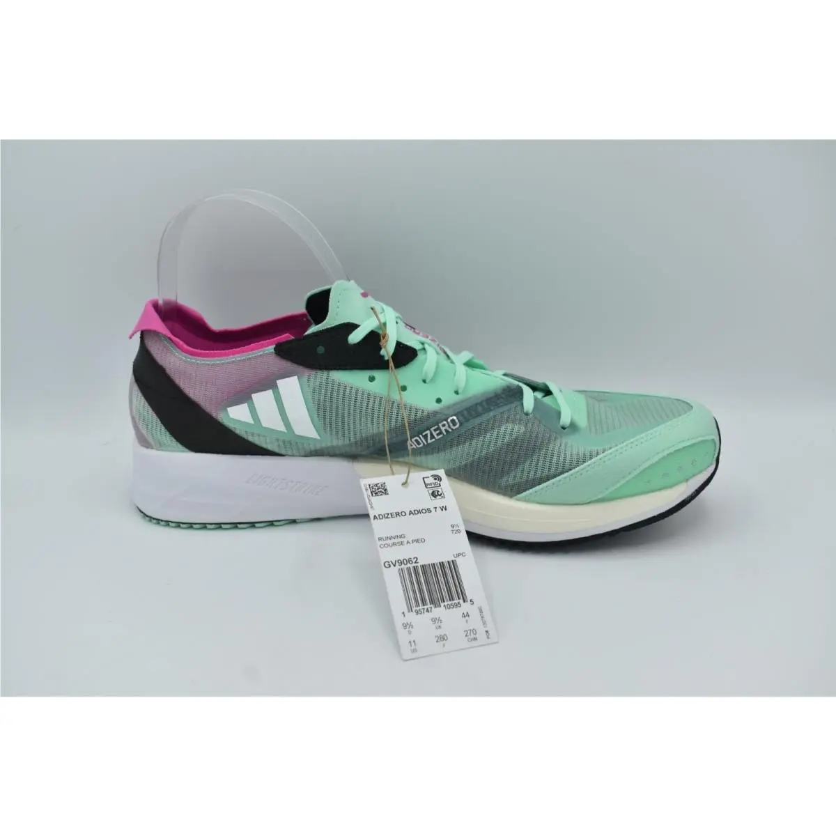 Adidas shoes - adidas adizero Adios - adizero Adios - GV9062 - Green (UPC: 195747105955) 4