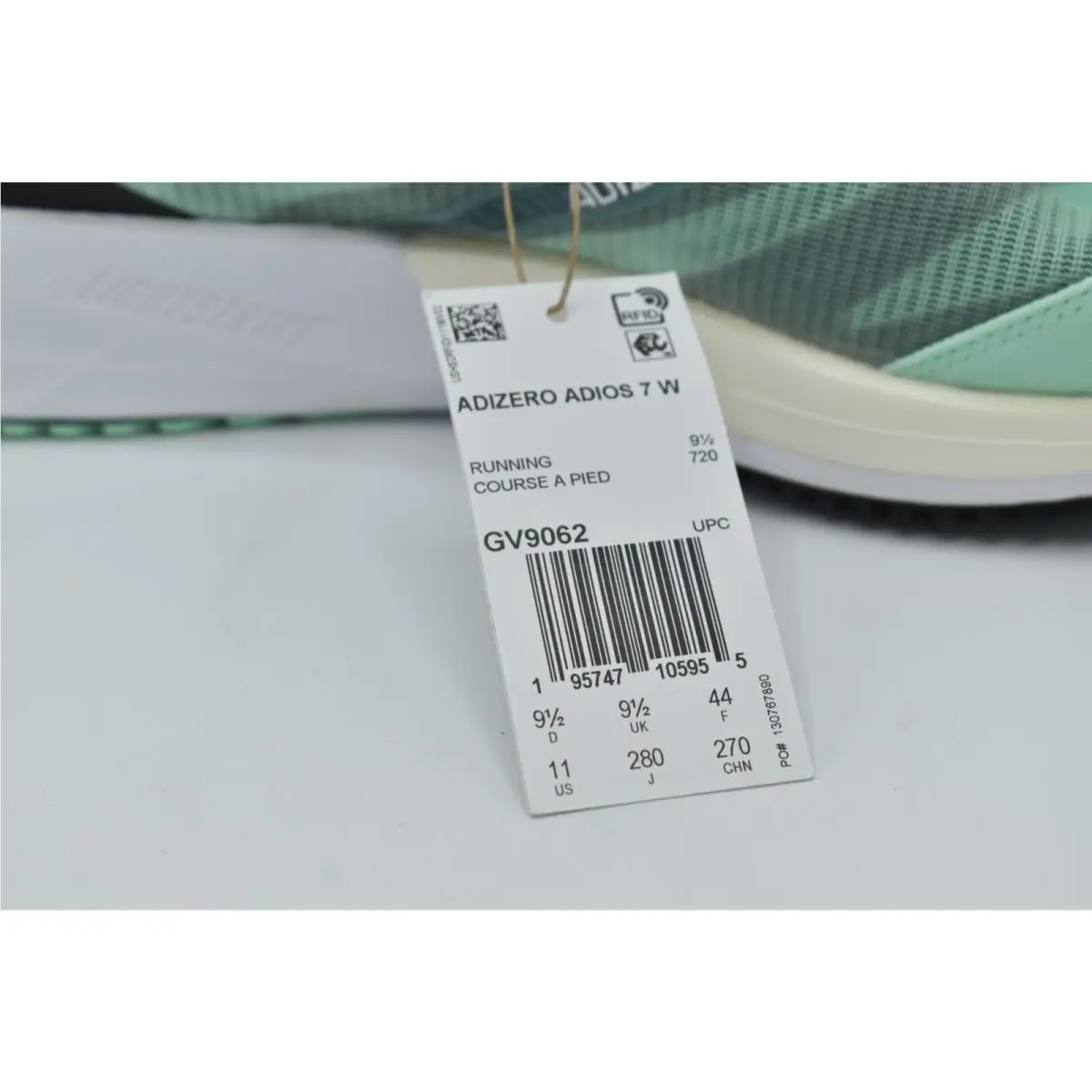 Adidas shoes - adidas adizero Adios - adizero Adios - GV9062 - Green (UPC: 195747105955) 8