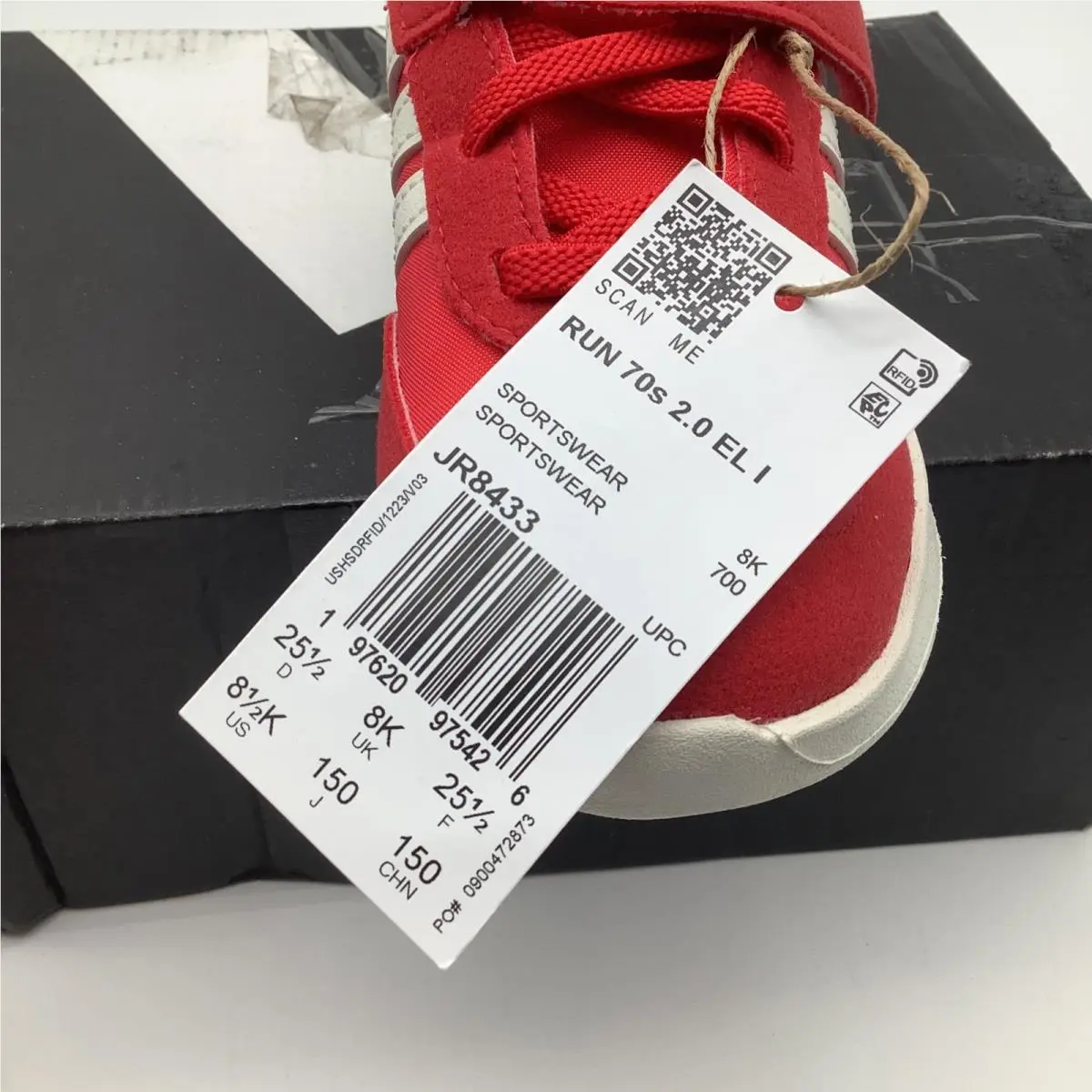 Adidas shoes - Adidas Run 70s 2.0 EL I - Red 4