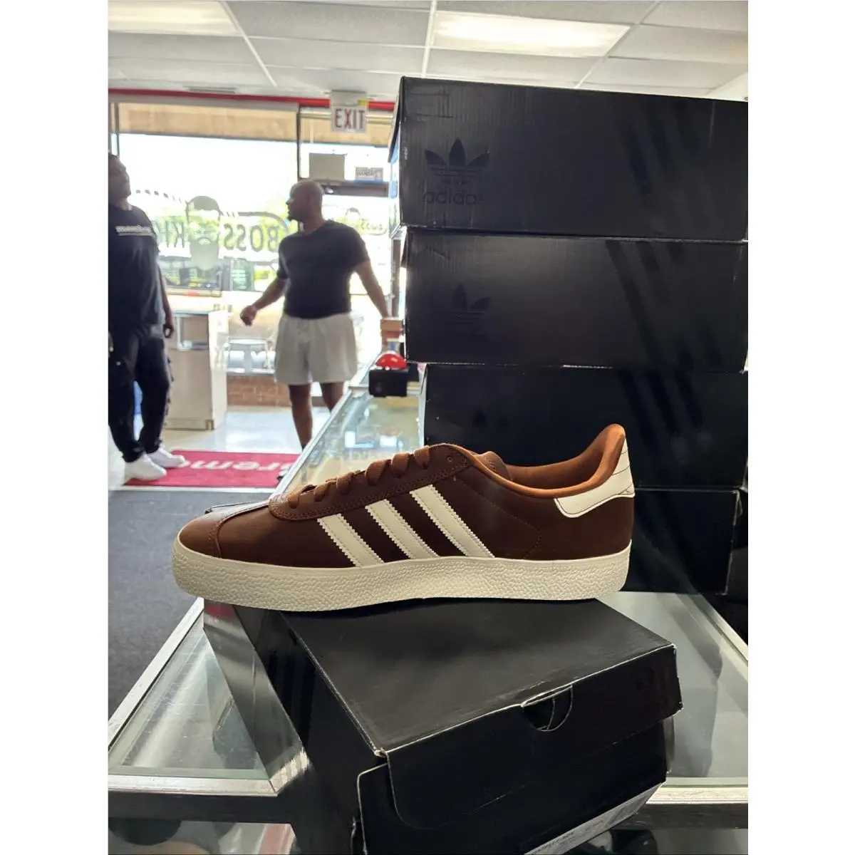 Adidas shoes - adidas ADV - ADV - HQ7547 - Dusky Bronze / Chalk White / Off White 12
