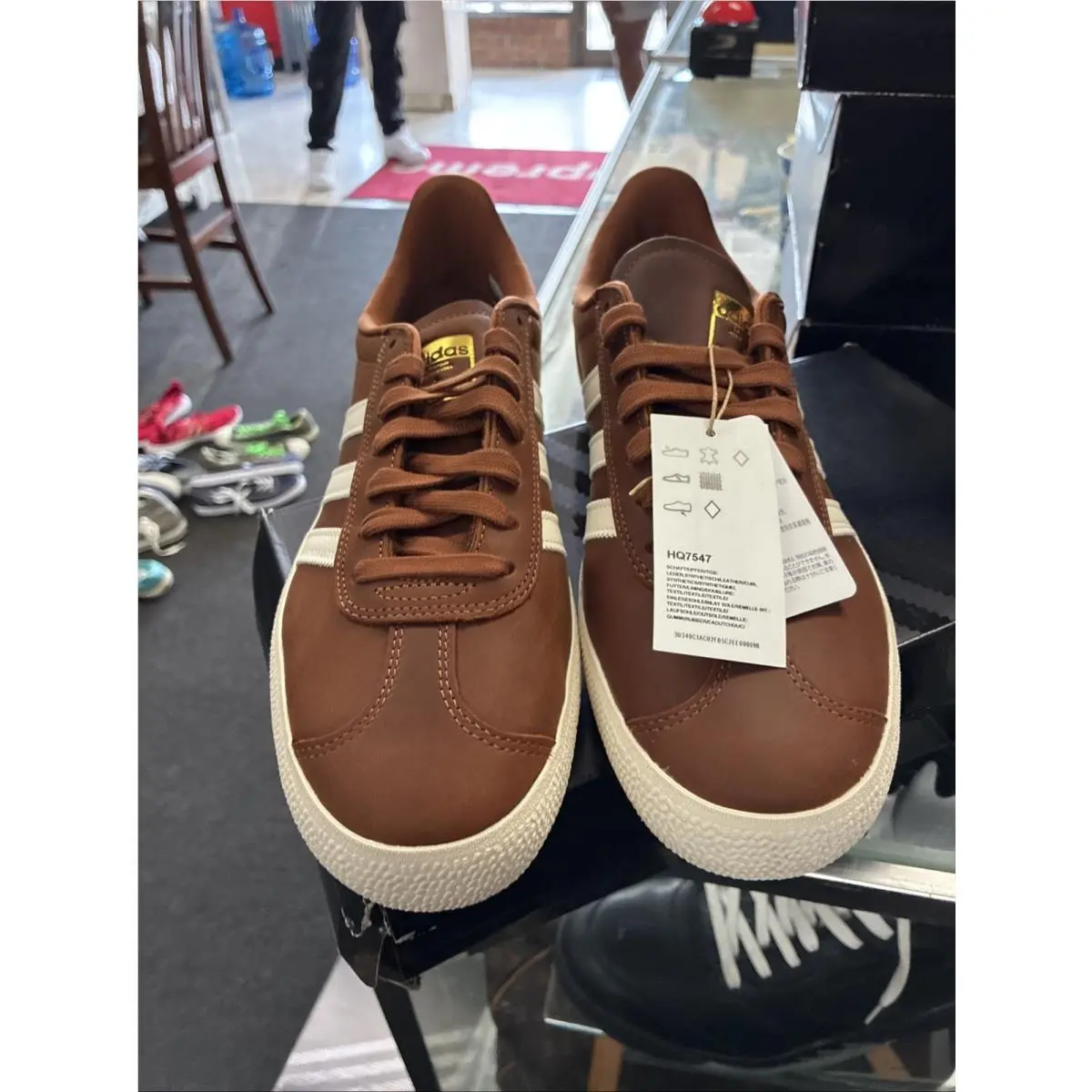 Adidas shoes - adidas ADV - ADV - HQ7547 - Dusky Bronze / Chalk White / Off White 1