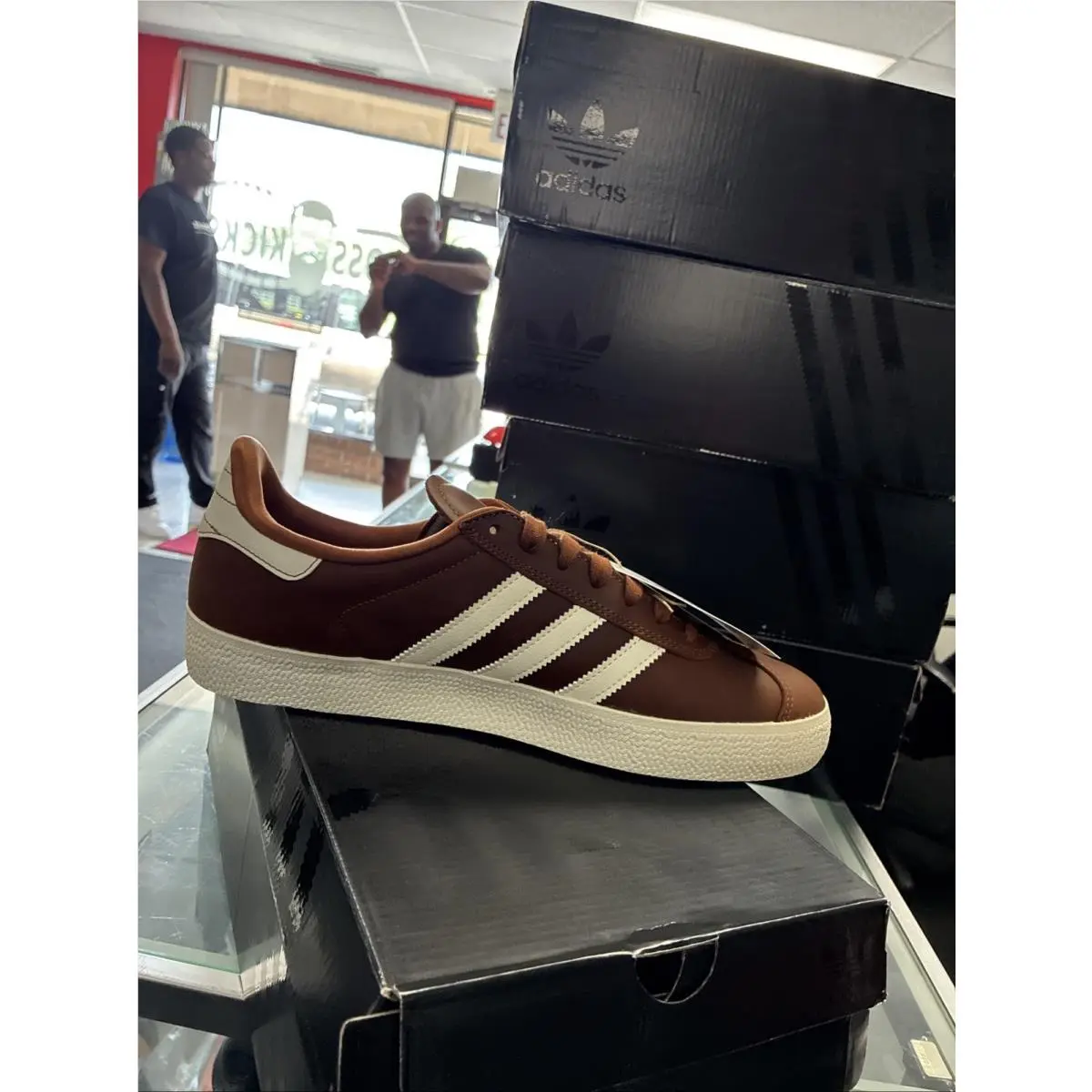 Adidas shoes - adidas ADV - ADV - HQ7547 - Dusky Bronze / Chalk White / Off White 6