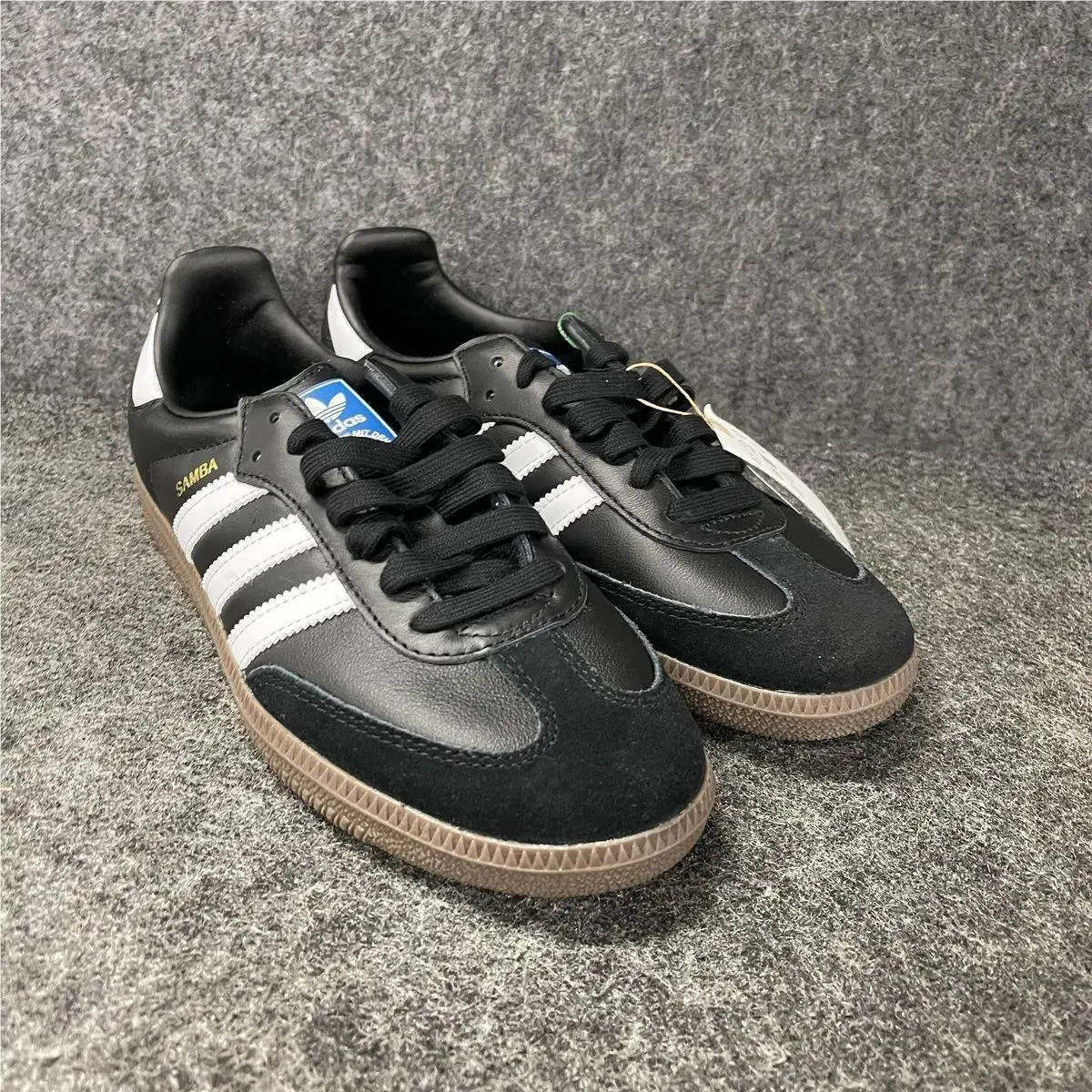 Adidas Samba OG Shoes Men`s Size US 6 Core Black/cloud White/gum