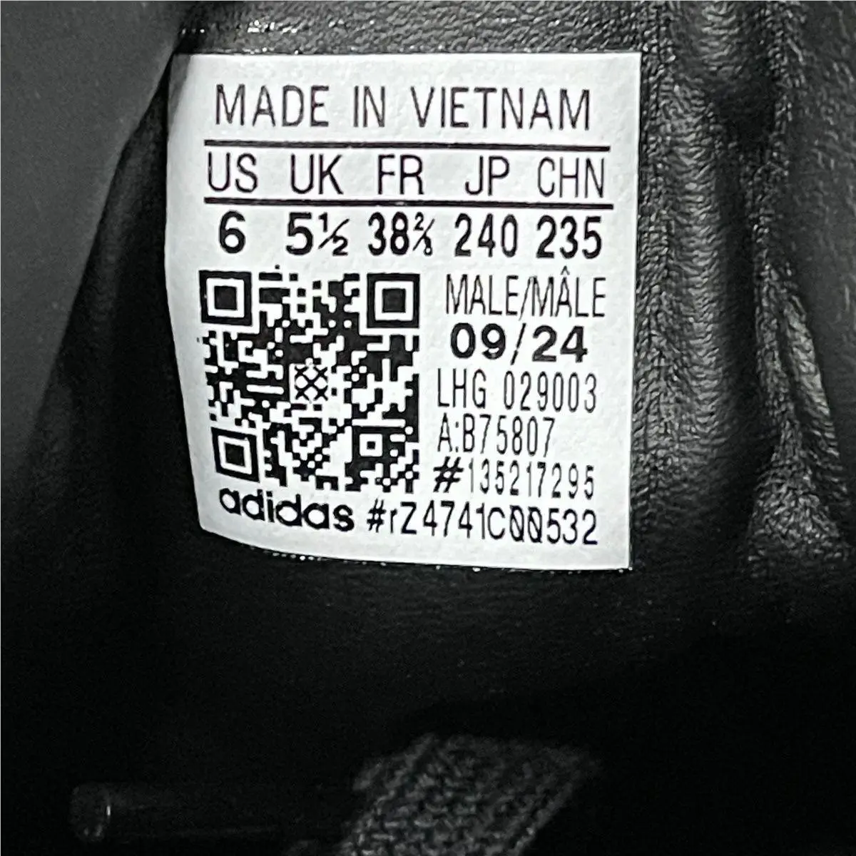 Adidas shoes - vs-201702 - vs-201702 - Black (UPC: 191040902789) 5