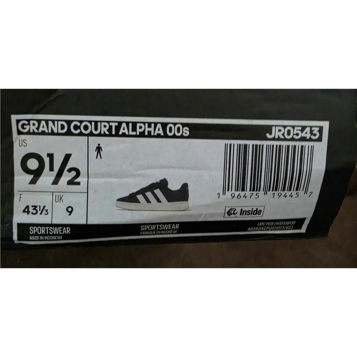 Adidas shoes - Grand Court Alpha - Grand Court Alpha - Black 7