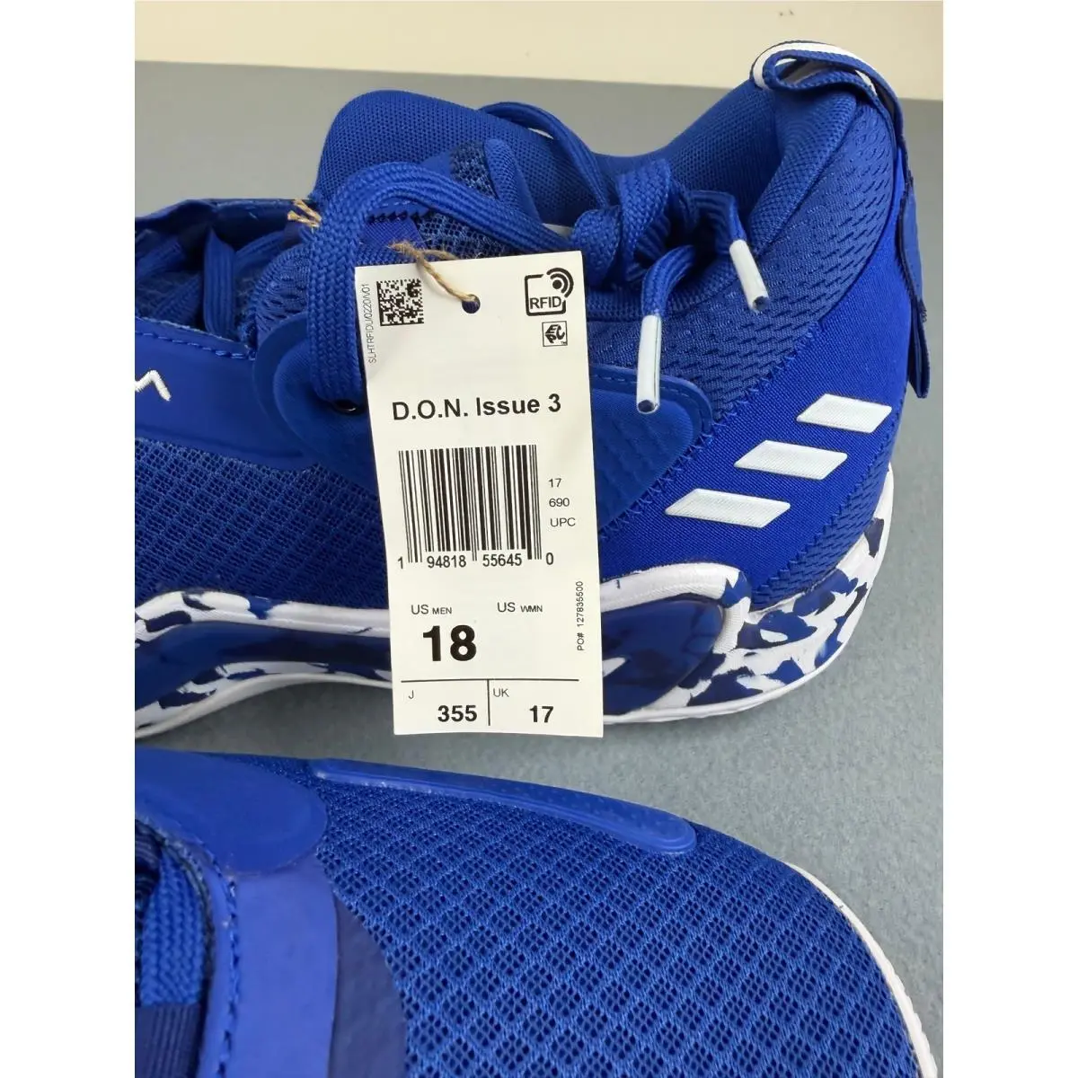 Adidas shoes - D.O.N. Issue 3 - Issue - Blue 1