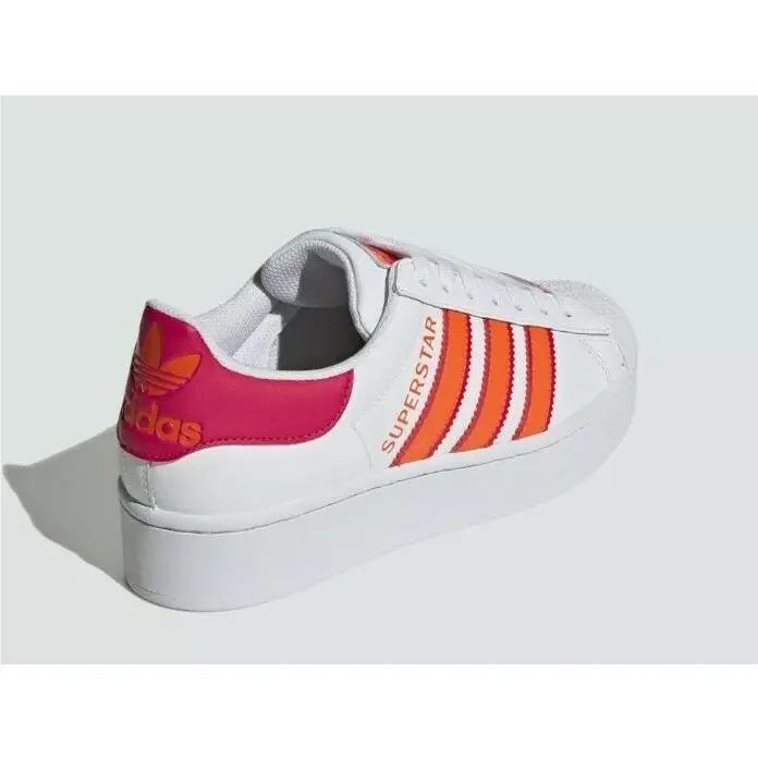 Adidas shoes - adidas Superstar Bold - Superstar Bold - H69045 - Cloud White / Orange / Bold Pink 3
