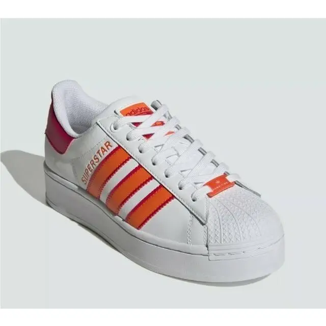 Adidas shoes - adidas Superstar Bold - Superstar Bold - H69045 - Cloud White / Orange / Bold Pink 4