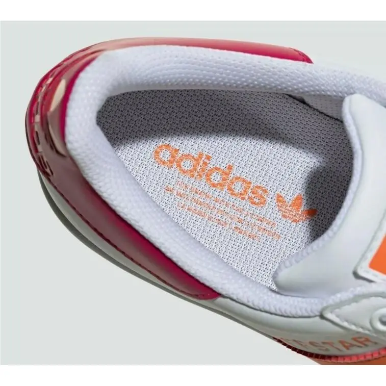 Adidas shoes - adidas Superstar Bold - Superstar Bold - H69045 - Cloud White / Orange / Bold Pink 7