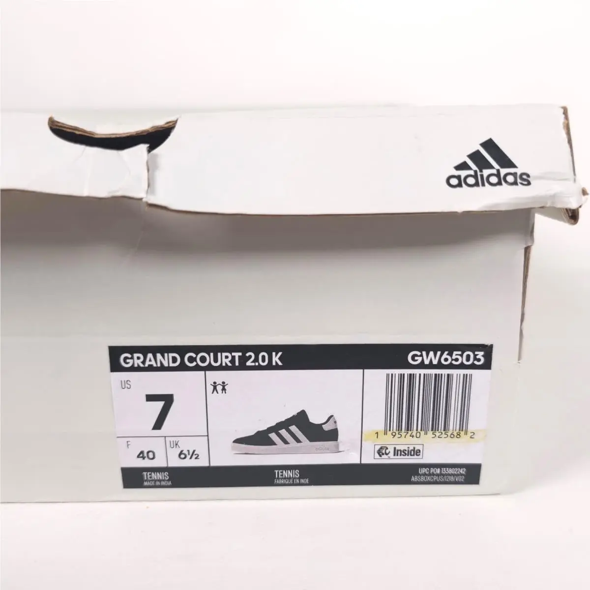 Adidas shoes - adidas Grand Court - Grand Court - Black (UPC: 195740525682) 13