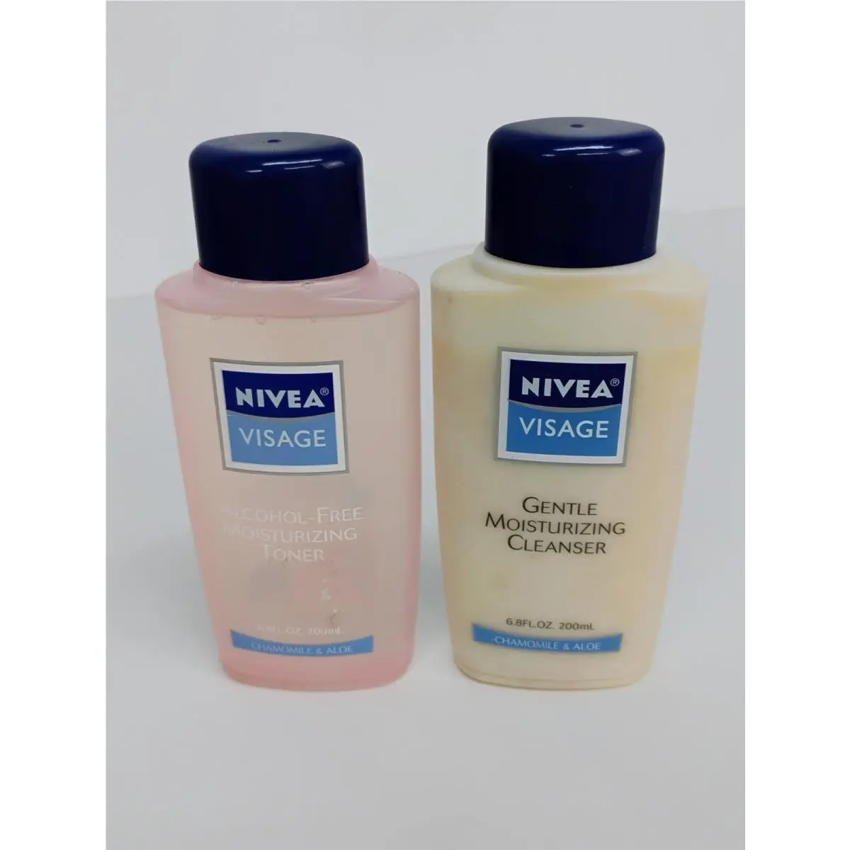 Nivea Visage Gentle Moisturizing Toner + Moisturizing Toner 6.8 Fl Oz 3D