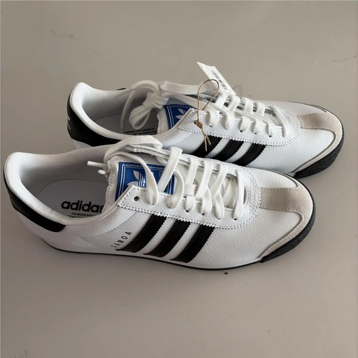 Adidas shoes - adidas Samoa - Samoa - White/Black (UPC: 0098098724557) 3