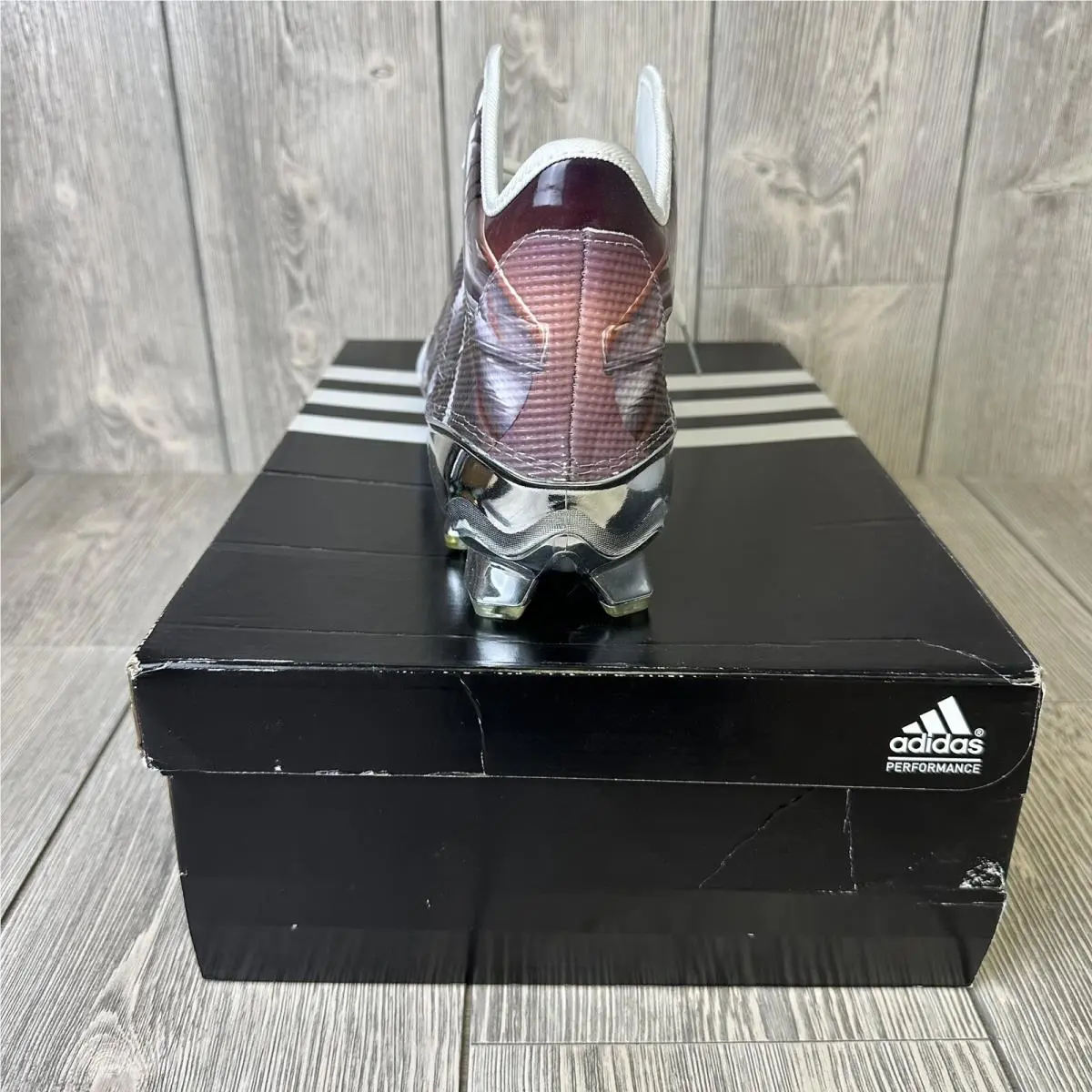 Adidas shoes - Adidas Adizero 5-Star 5.0 Mid Uncaged - AQ7813 - White (UPC: 0889139255310) 3