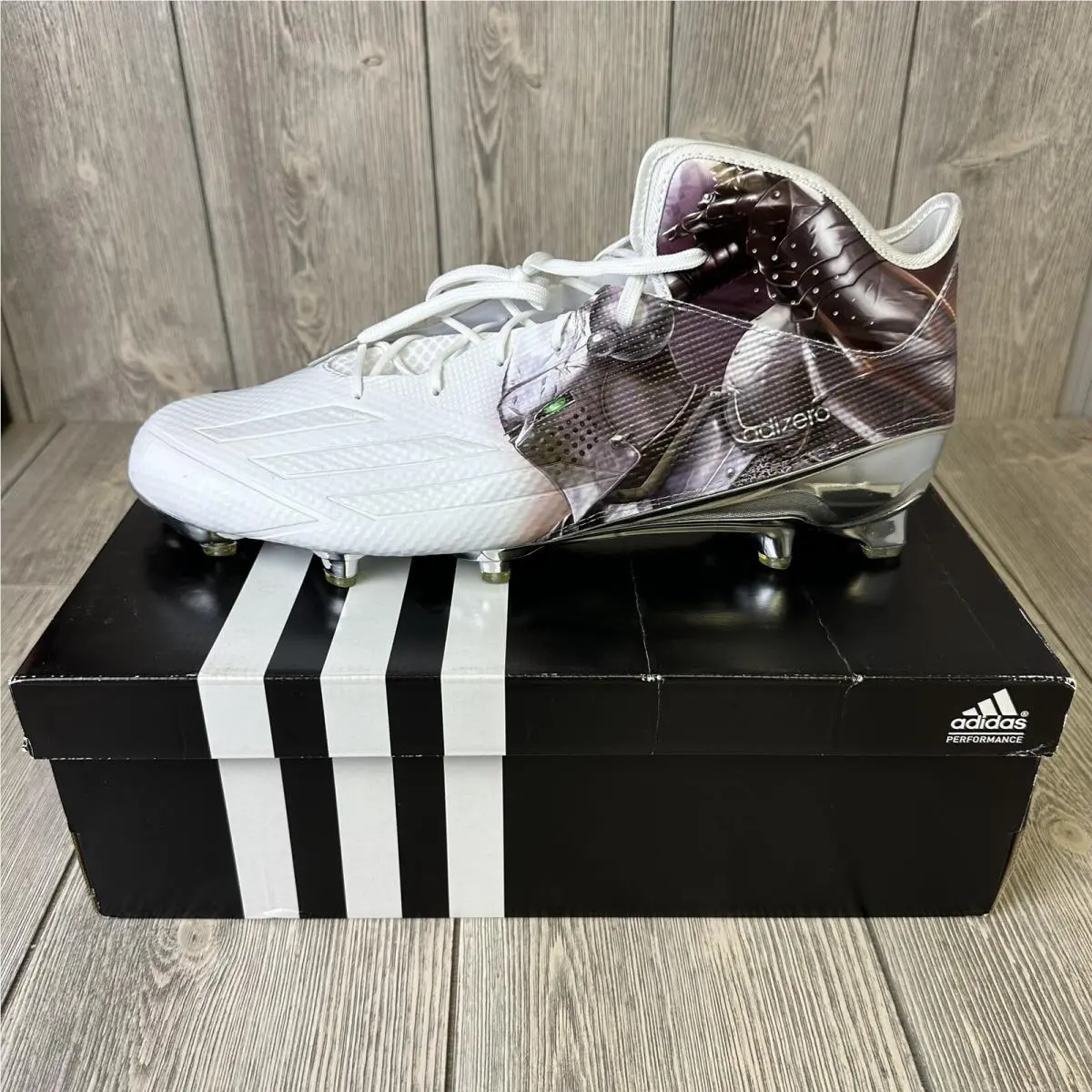 Adidas Adizero 5-Star 5.0 Mid Uncaged Football Cleats Men’s 18 Knight Rare