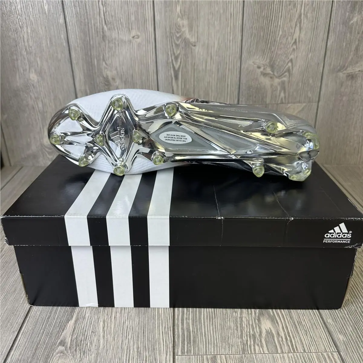Adidas shoes - Adidas Adizero 5-Star 5.0 Mid Uncaged - AQ7813 - White (UPC: 0889139255310) 5
