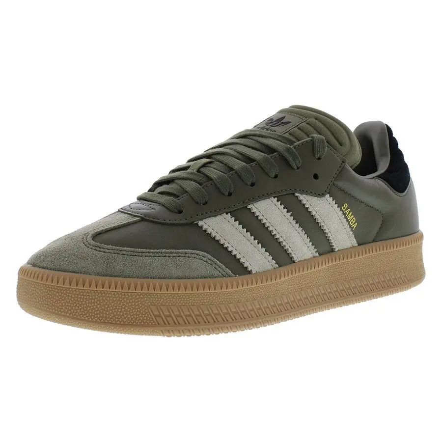 Adidas shoes - Olive Strata/Wonder Beige/Gold Metallic, Main: Green (UPC: 197614754037) 3