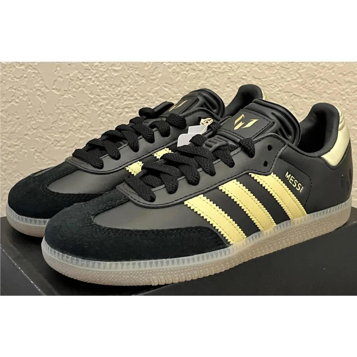 Adidas shoes - Adidas x Lionel Messi Samba - Black 3