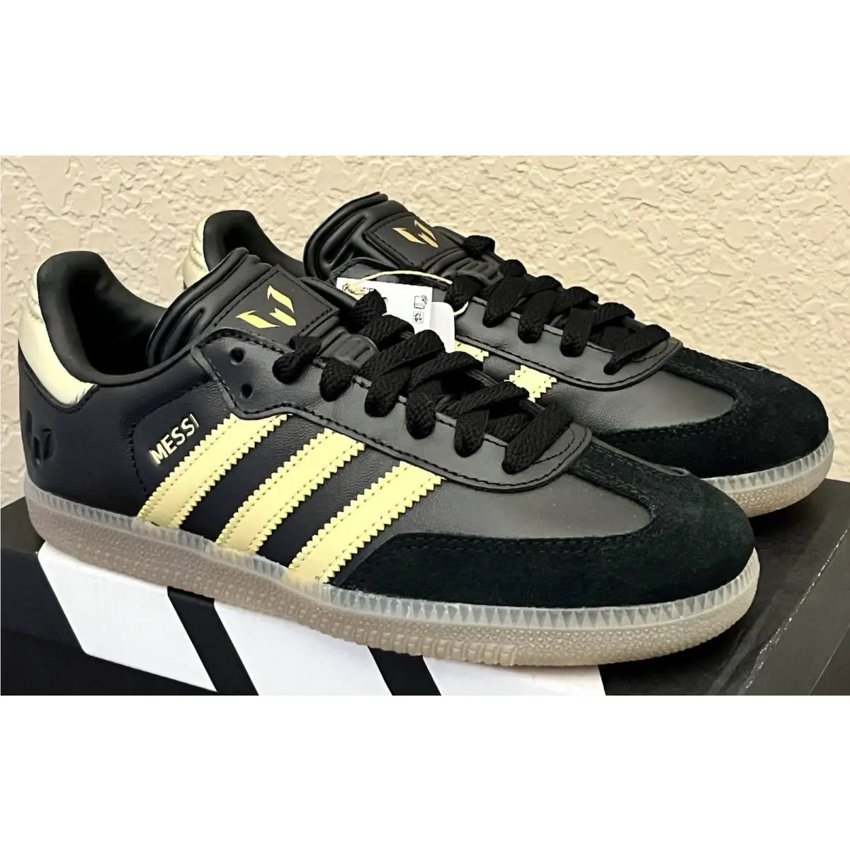 Adidas shoes - Adidas x Lionel Messi Samba - Black 4