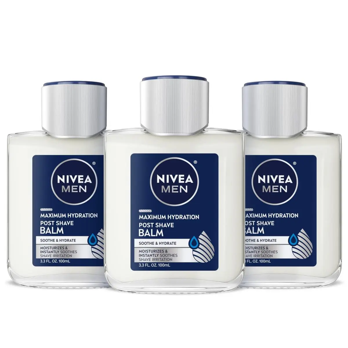 Men Maximum Hydration Post Shave Balm with Provitamin B5 and Aloe Vera by Nivea