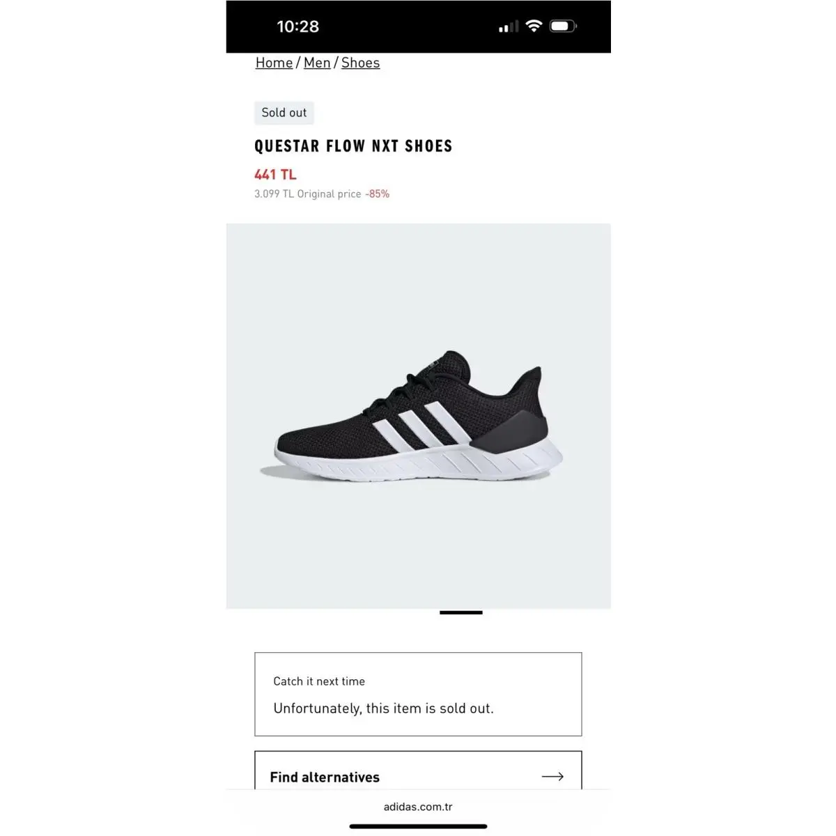 Adidas shoes - adidas Questar Flow - Questar Flow - FY5951 - Black 1