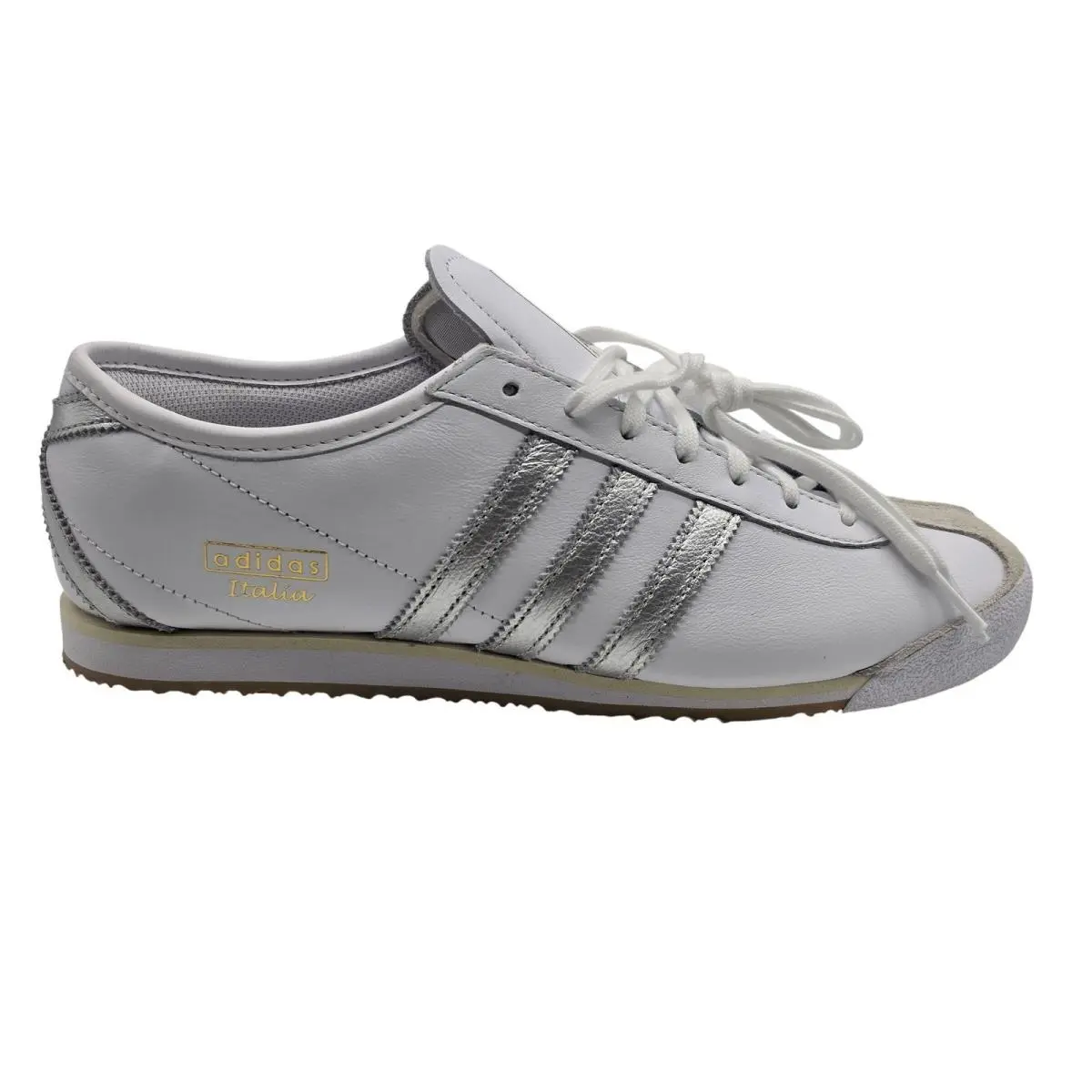 Adidas Originals Italia 70s W Womens 10 Cloud White Silver Metallic Shoes JQ9070