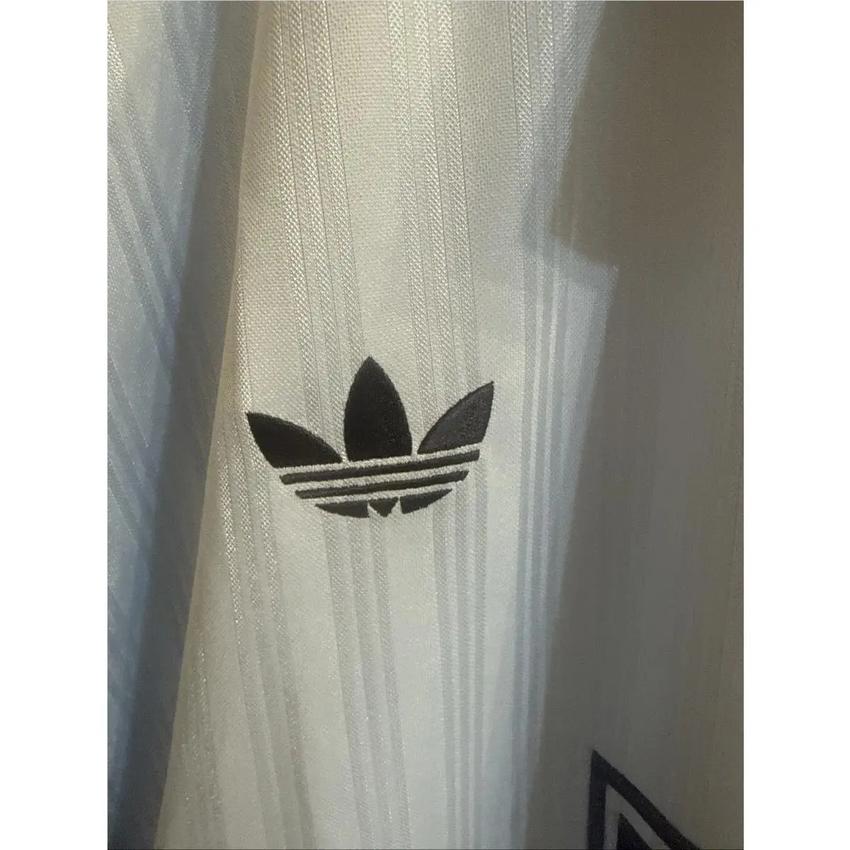 Adidas clothing - Adidas Jacquard Jersey - Jacquard Jersey - Blue 3