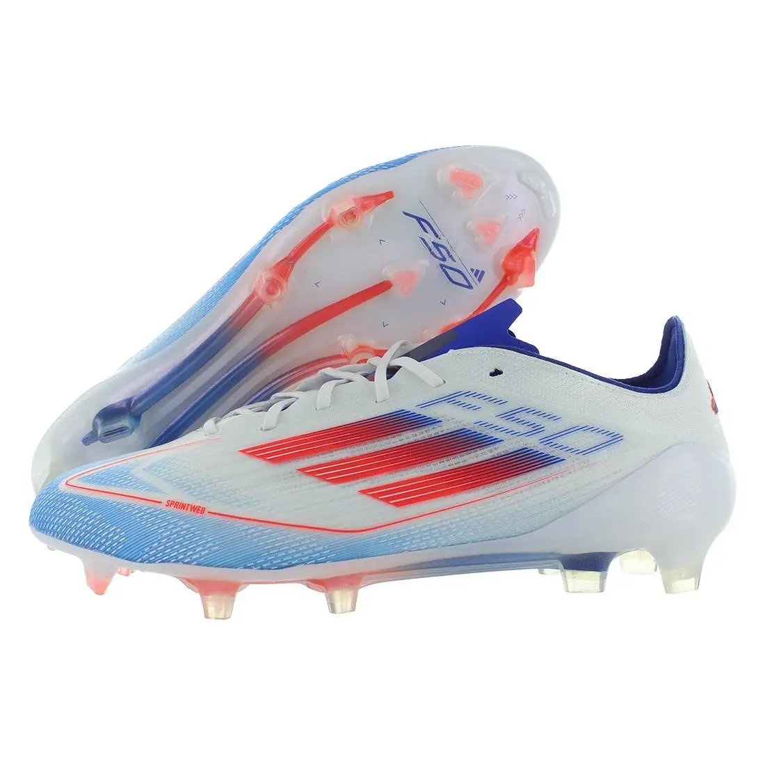 Adidas F50 League LL Fg/mg GS Boys Shoes Size 11.5 Color: Footwear White/solar