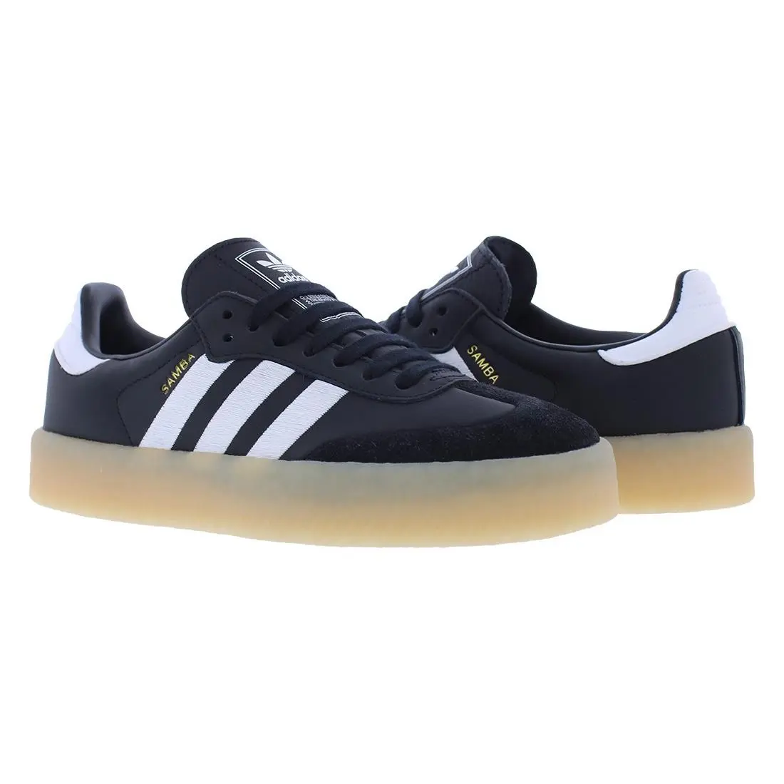 Adidas shoes - Core Black/Silver/Gum, Main: Black (UPC: 196472695759) 0
