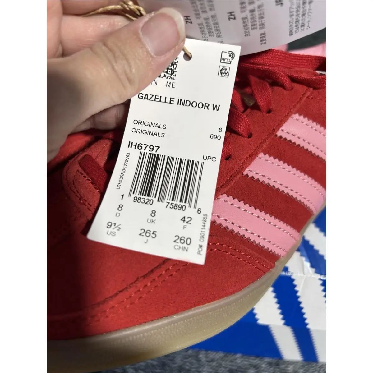Adidas shoes - adidas Gazelle - Gazelle - 6797 - Red 0