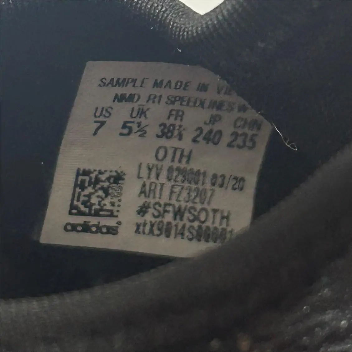 Adidas shoes - adidas NMD_R1 Speedlines W - Speedlines - Black 3