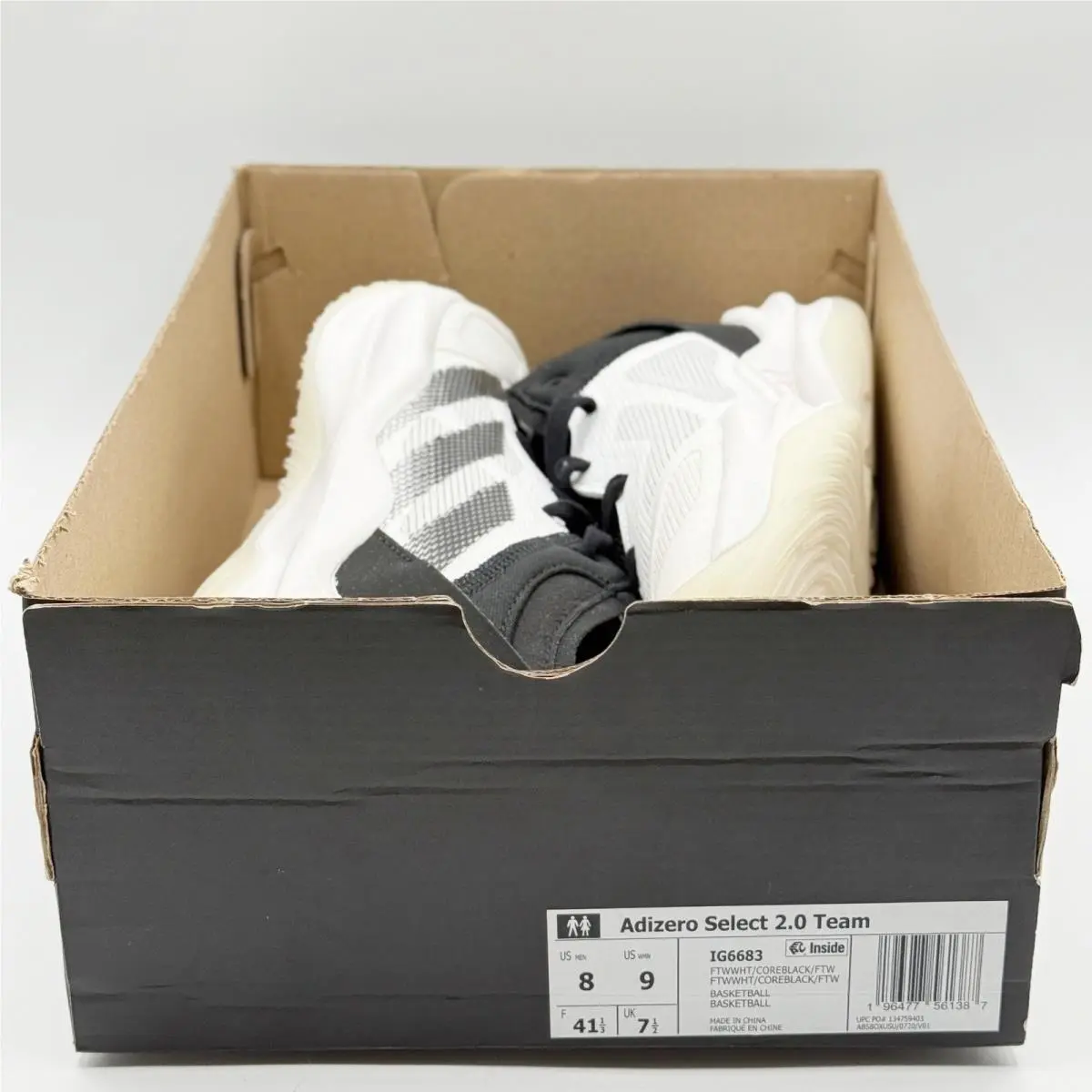 Adidas shoes - Adizero Select 2.0 Team - Adizero Select Team - White 0