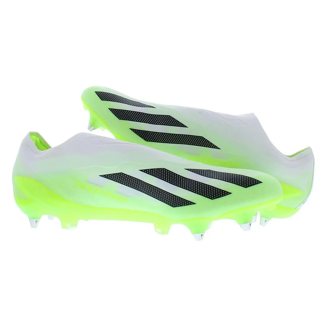 Adidas shoes - Footwear White/Core Black/Lucid Lemon, Main: Green (UPC: 196464887162) 1