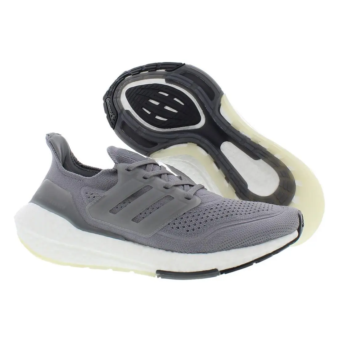Adidas Ultraboost 21 Womens Shoes Size 9.5 Color: Grey/grey/grey - Grey/Grey/Grey, Main: Grey