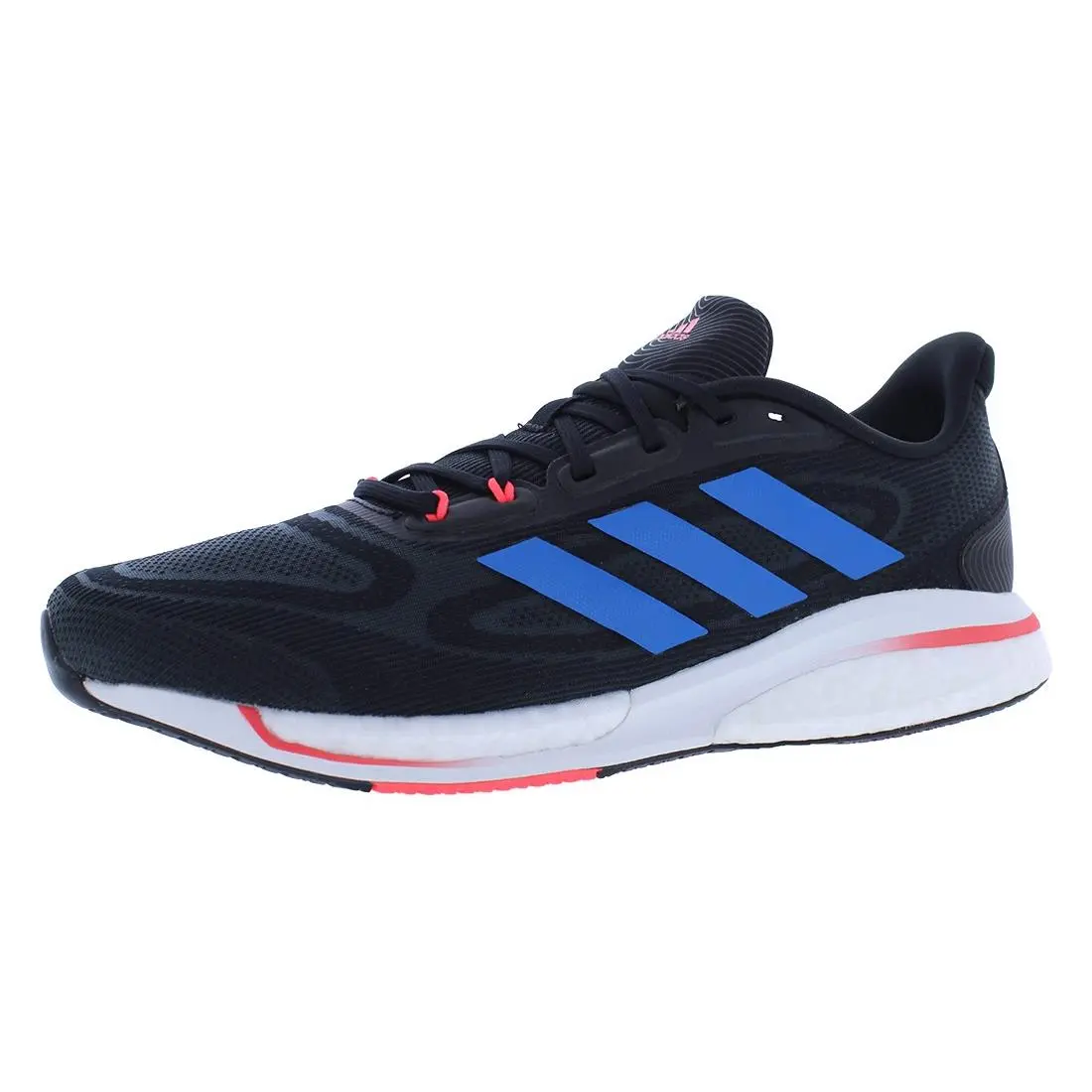 Supernova + Mens Shoes Size 12 Color: Black/blue by Adidas