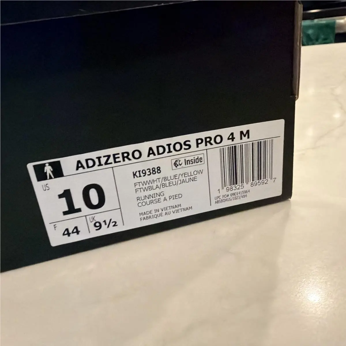 Adidas shoes - Adidas Zero Adios - Zero Adios - White 1