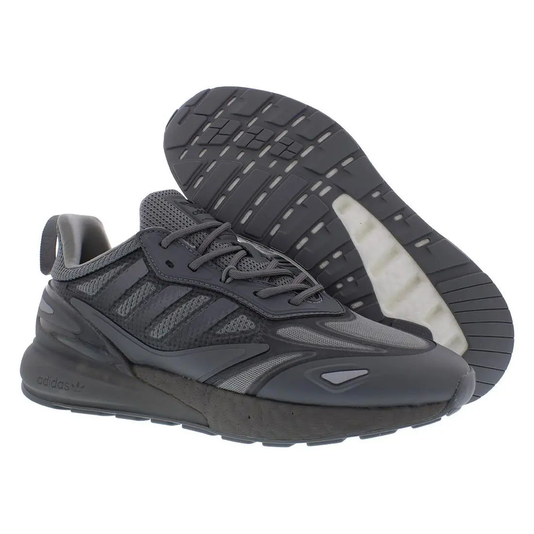 Adidas ZX 2K Boost 2.0 Mens Shoes Size 9.5 Color: Grey Three/grey Three/grey