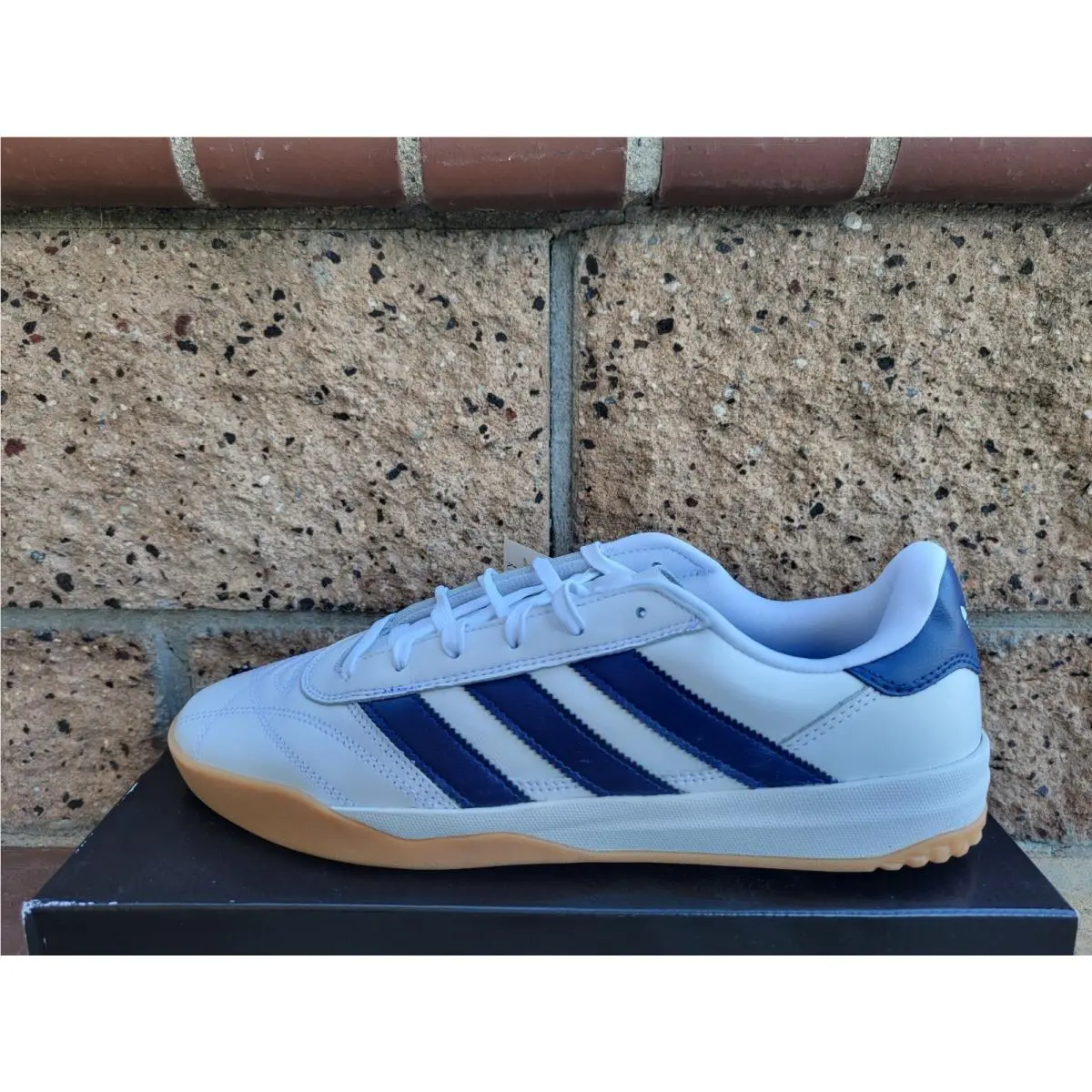 Copa Premiere Shoes Men`s Size 10.5 Cloud White Dark Blue Gum JP6071 by Adidas