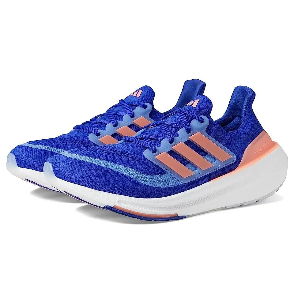 D4704 Mens Lucid Blue/coral Ultraboost Light Running Shoes Size 13 M by Adidas