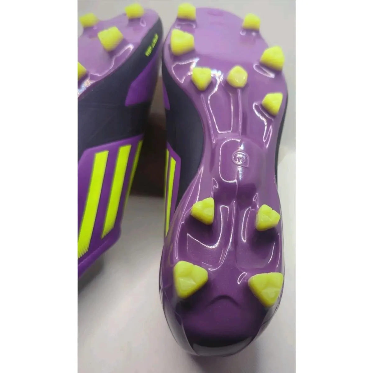 Adidas shoes - adidas F50 - V23959 - purple & electric yellow (UPC: 886039261595) 9