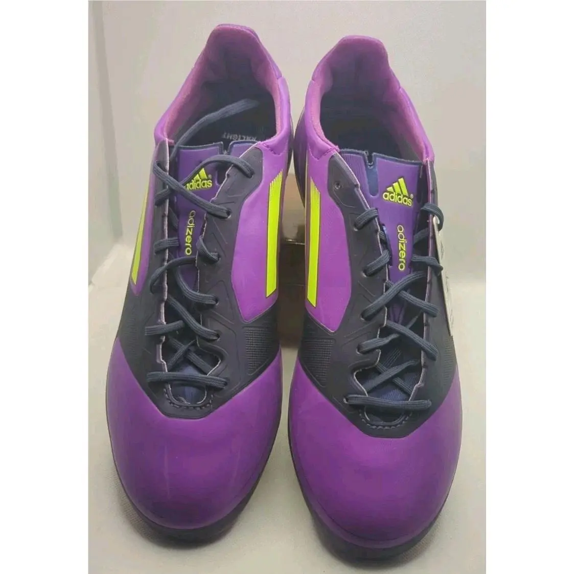 Adidas shoes - adidas F50 - V23959 - purple & electric yellow (UPC: 886039261595) 3