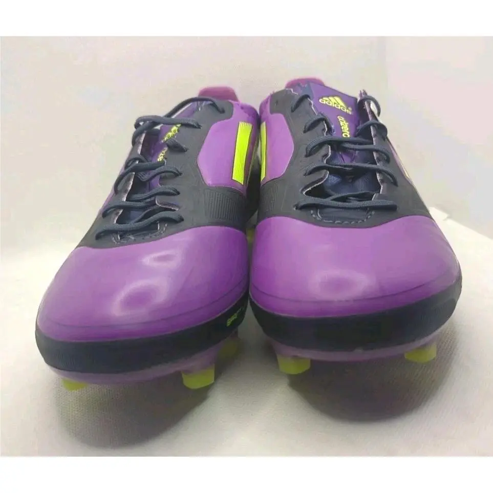 Adidas shoes - adidas F50 - V23959 - purple & electric yellow (UPC: 886039261595) 6