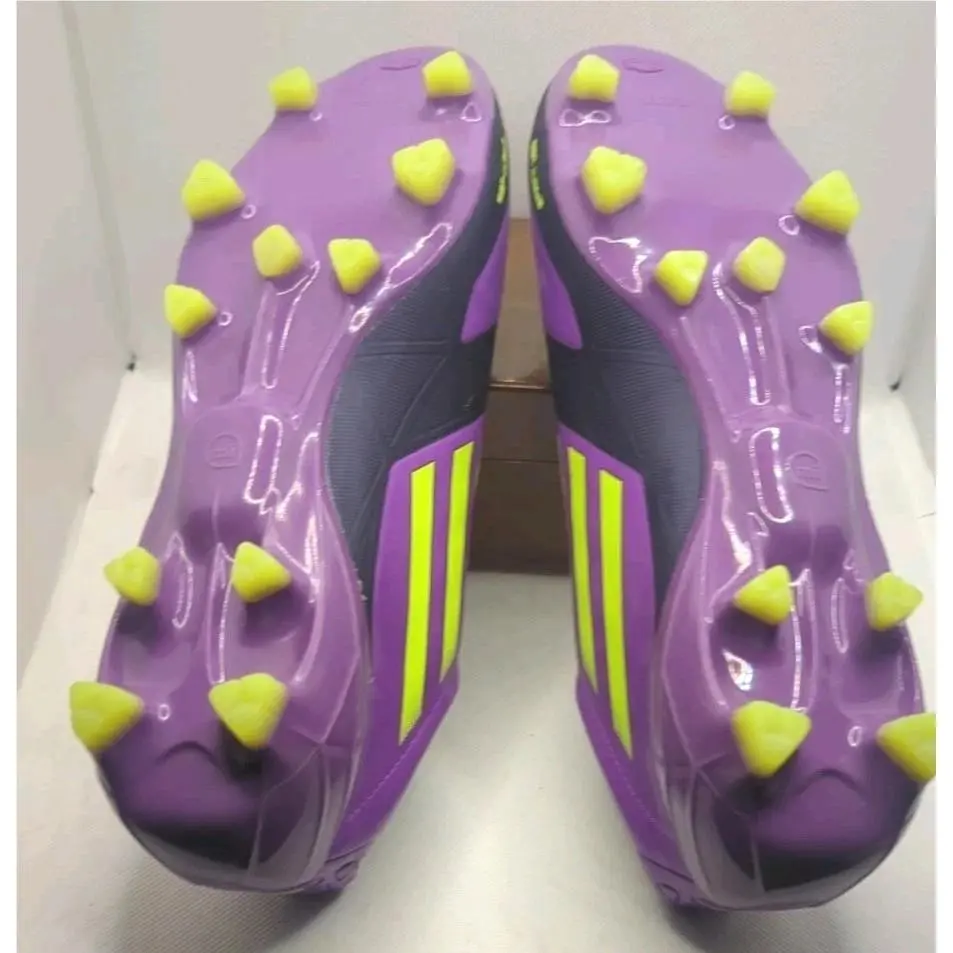 Adidas shoes - adidas F50 - V23959 - purple & electric yellow (UPC: 886039261595) 7
