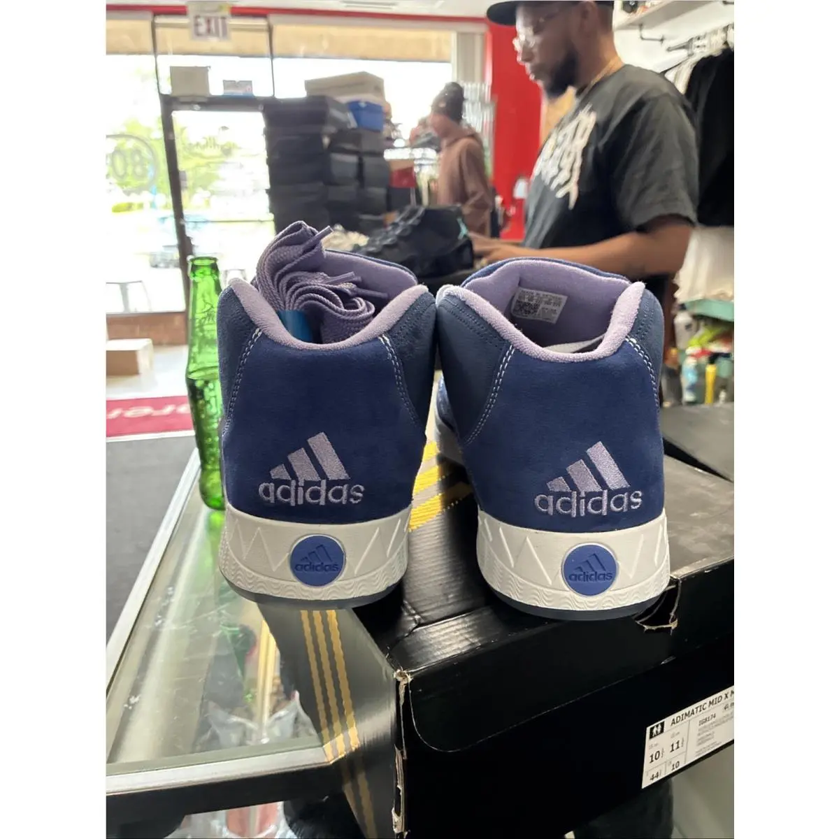 Adidas shoes - adidas Adimatic - Adimatic - IG8174 - Blue 9