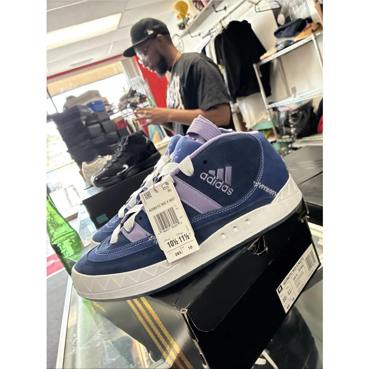Adidas shoes - adidas Adimatic - Adimatic - IG8174 - Blue 11