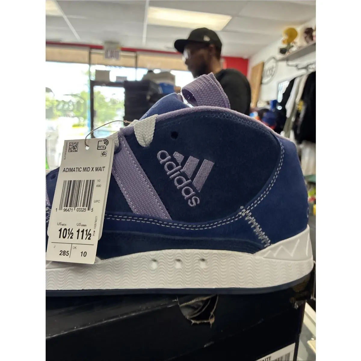 Adidas shoes - adidas Adimatic - Adimatic - IG8174 - Blue 12